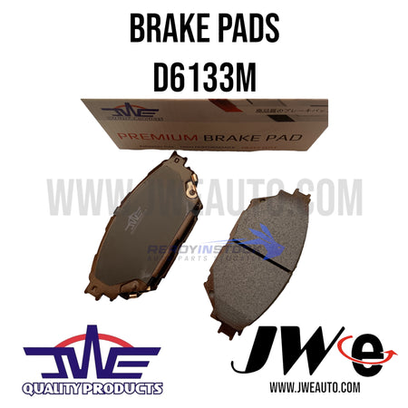 D6133M D6133 BRAKE PAD SET (JWE) MITSUBISHI FUSO CANTER