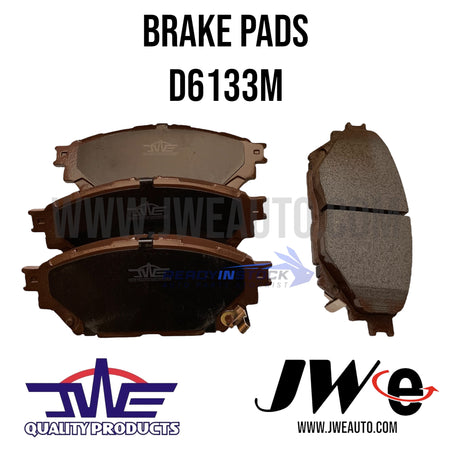 D6133M D6133 BRAKE PAD SET (JWE) MITSUBISHI FUSO CANTER