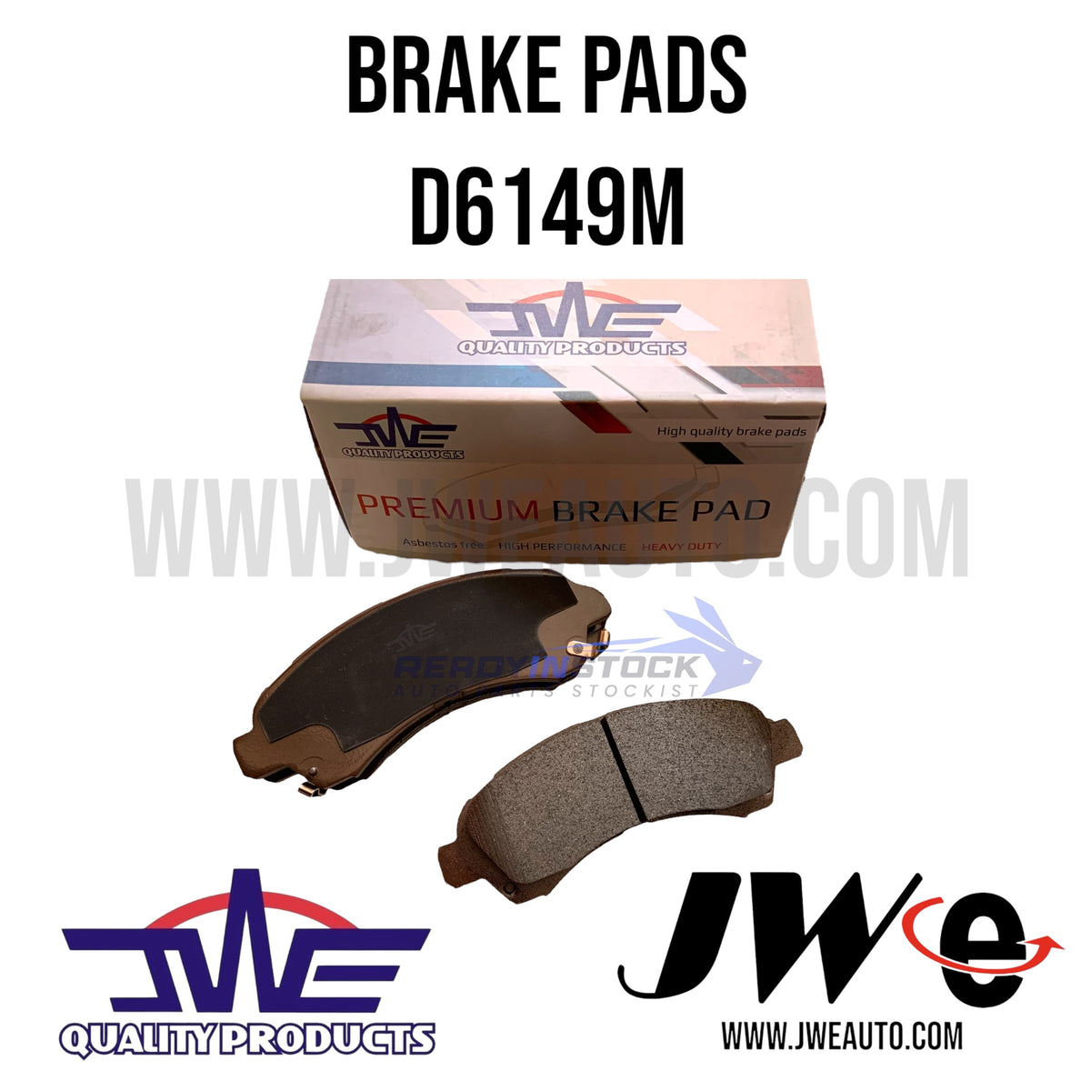 D6149M BRAKE PAD SET (JWE)

MITSUBISHI FUSO CANTER REAR BRAKE PAD

AN-781WK (AKEBONO), D6149M (KASHIYAMA), D6149M-02 (KASHIYAMA), MK585783 (MITSUBISHI), 44060-HJ00A (NISSAN), 44060-HJ00E (NISSAN)