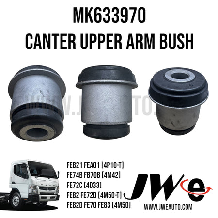 MK633970 MITSUBISHI CANTER UPPER ARM BUSH

MK633970

MK335060

Fits Mitsubishi FUSO CANTER

FEB21 FEA01 [4P10-T] FE74B FB7OB [4M42]
FE72C [4D33]
FE82 FE72D [4M50-T]
FE82D FE70 FE83 [4M50]